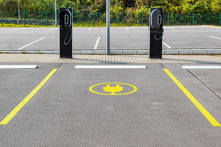 Posto de recarga para carros elétricos