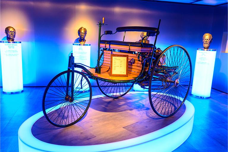 Benz-Patent Motorwagen em exposição